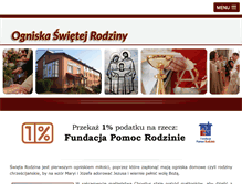 Tablet Screenshot of ogniska.isr.org.pl