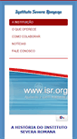 Mobile Screenshot of isr.org.br